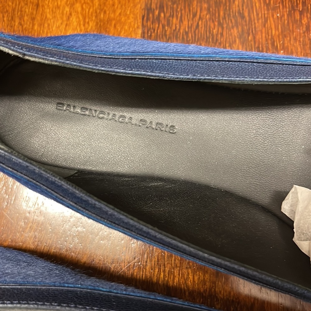 Balenciaga ballet flats in blue - Picture 2 of 5